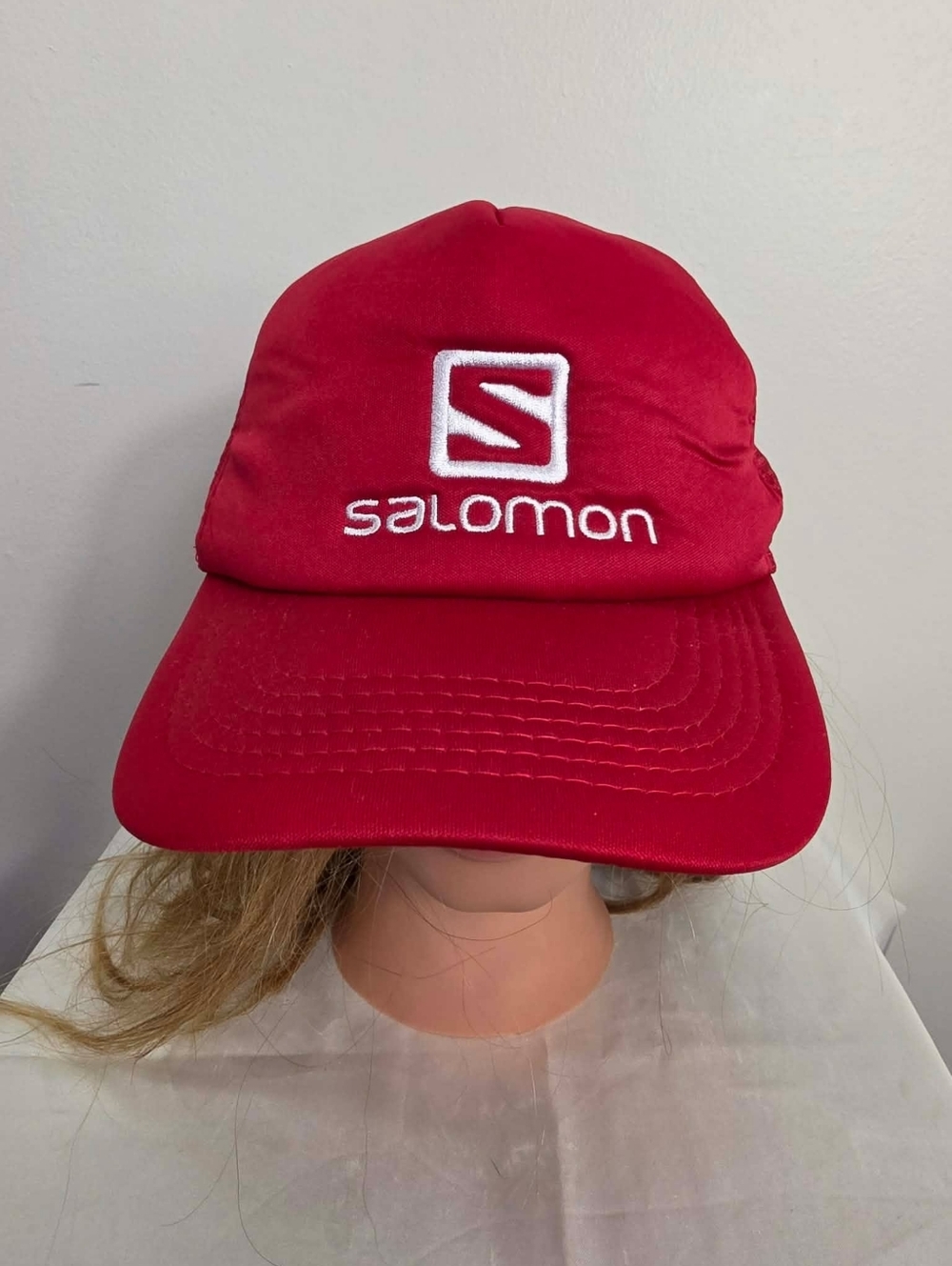 Salomon Red Logo Baseball Cap